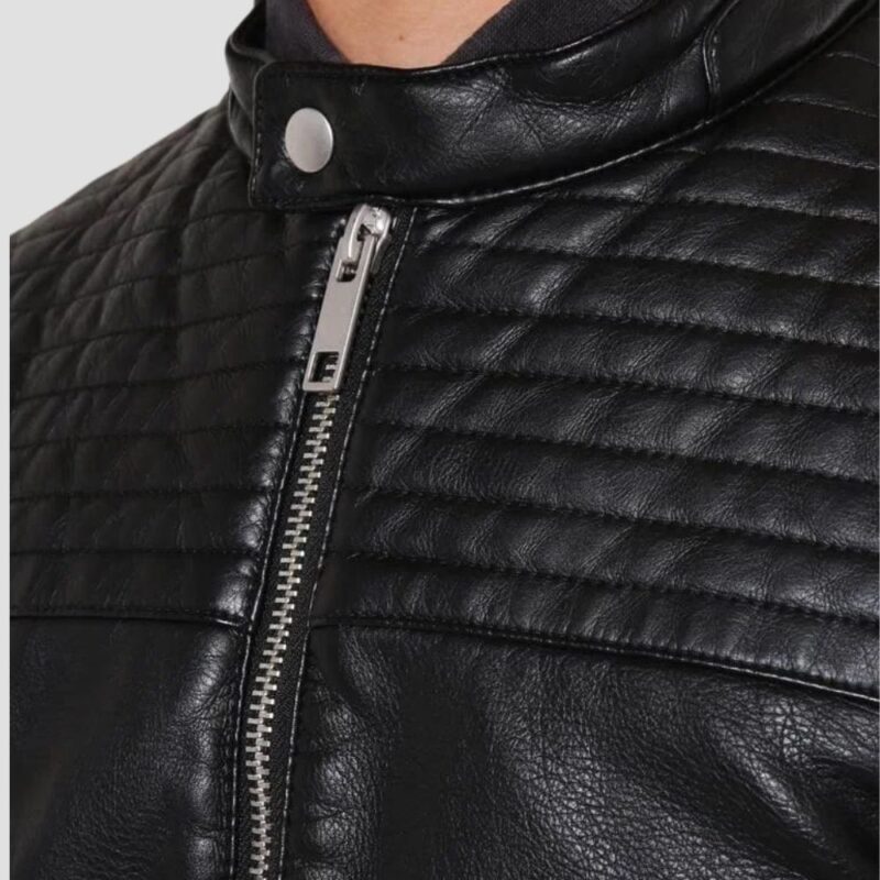 black biker jacket mens