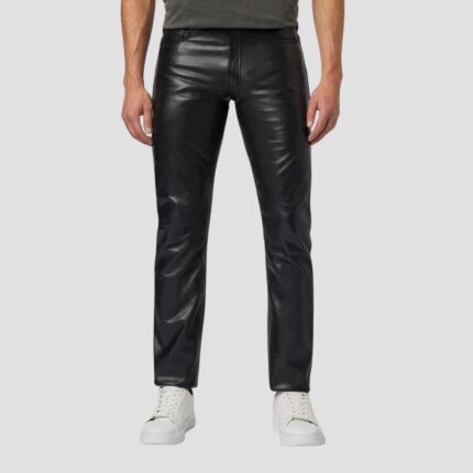 black leather pants for mens