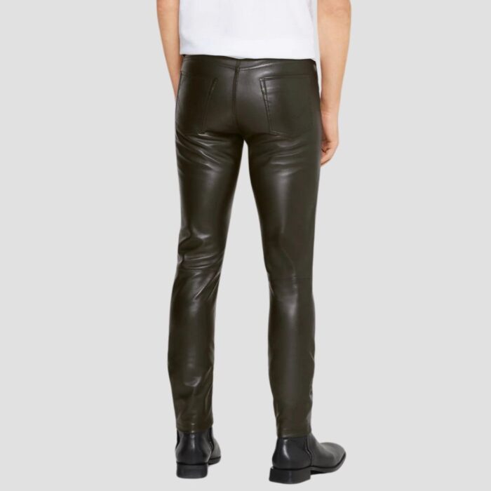 celebrity leather trouser