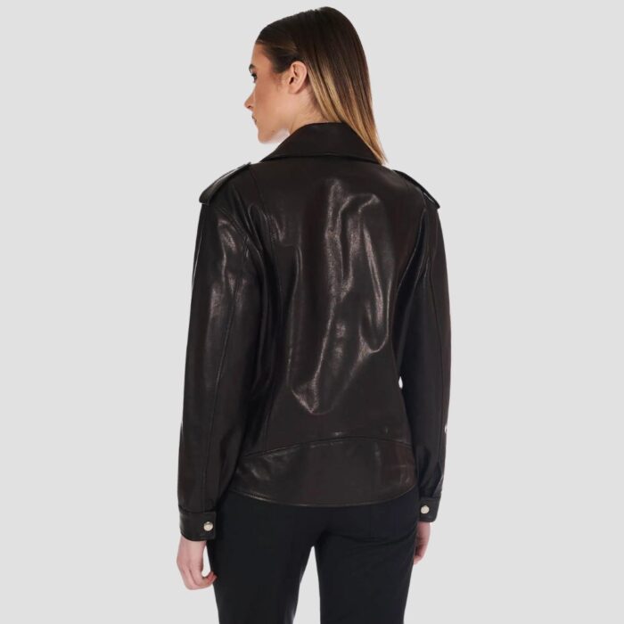 lambskin classic leather outfits