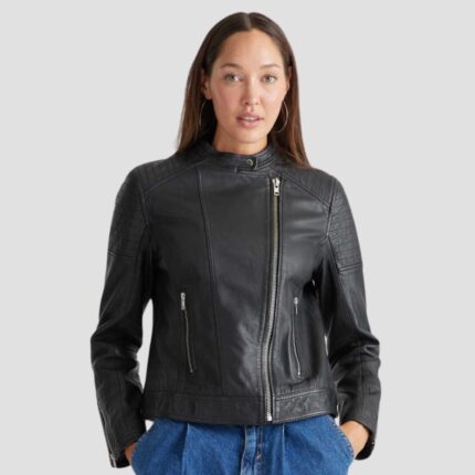 womens leather moto jackets