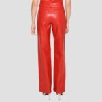 celebrity lambskin stylish pants