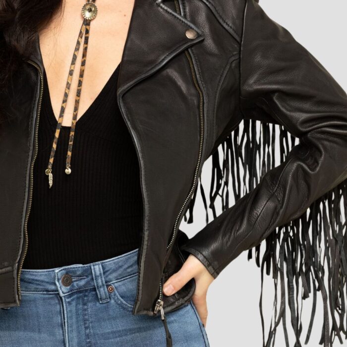 classic lambskin western outfit women