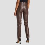 classic leather outfit womens