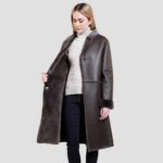 fur leather stylish outfit women