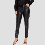 genuine leather pants for women