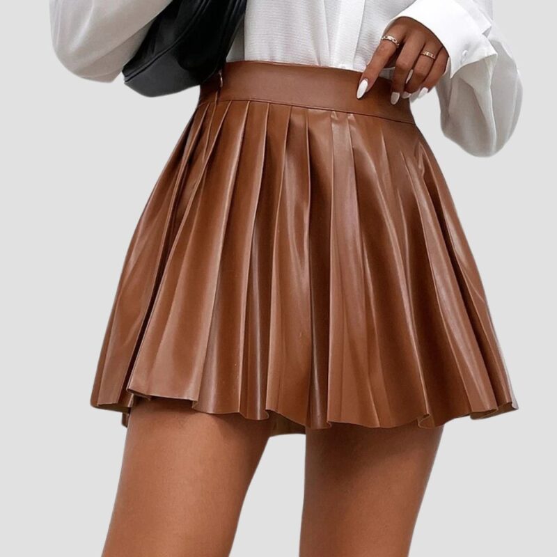 lambskin classic leather outfit