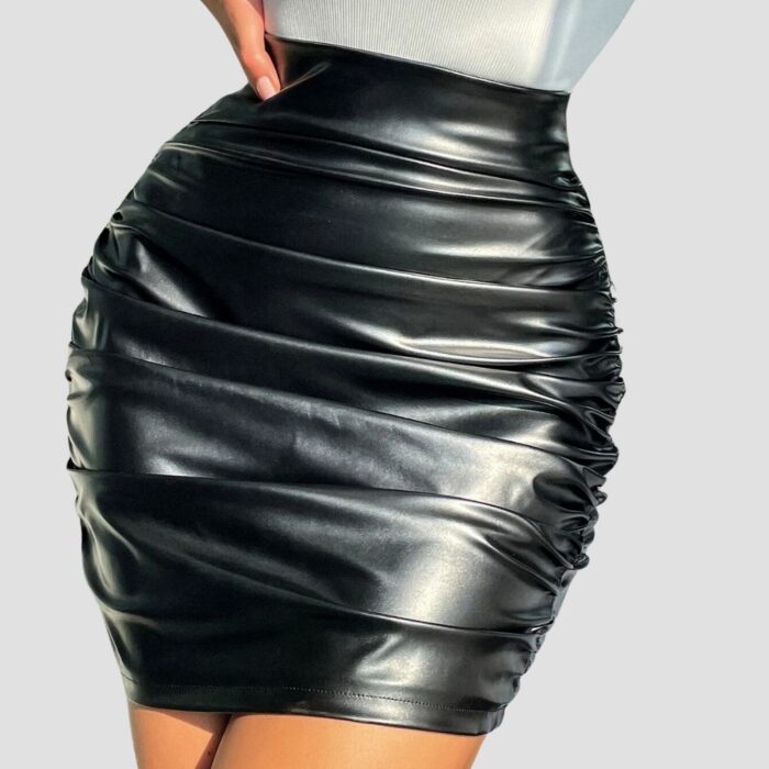 lambskin classic leather outfits