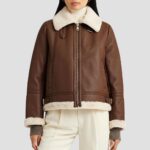 shearling jacket for women