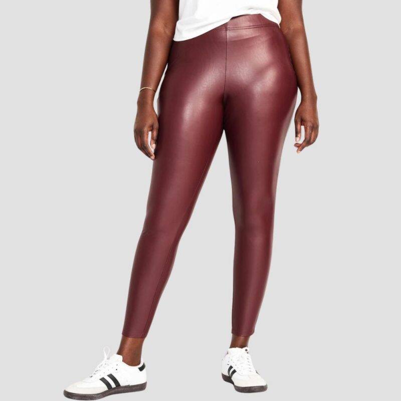 skinny womens leather pants