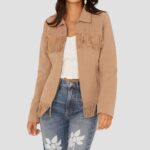 suede leather jacket women