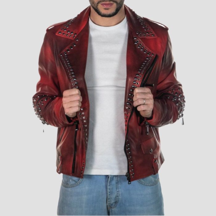 punk rock jacket for men