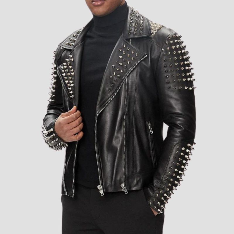 punk studded leather jackets