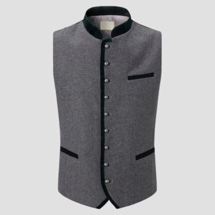 Authentic Trachten Vests for Men Celebrate Oktoberfest in Style